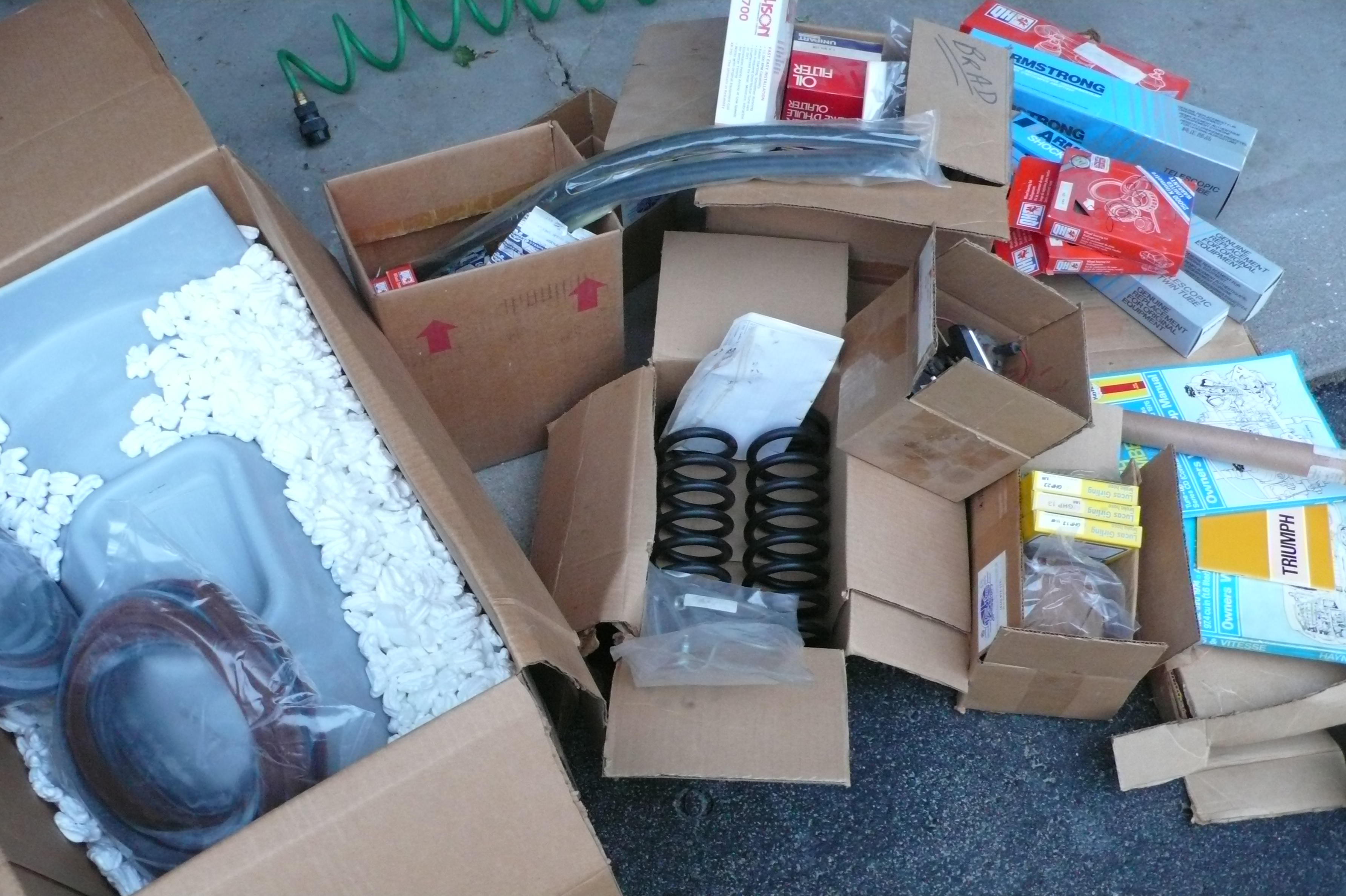 Some spare parts